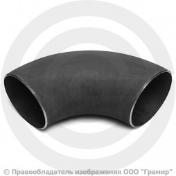 Отвод П90 720х12 (Ду-700) стальной (Ст.20) 90 градусов ГОСТ 30753