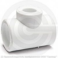 Тройник PP-R переходной белый внутренняя пайка Дн 40-32-32 RTP (РосТурПласт) Тройник PP-R переходной белый внутренняя пайка Дн 40-32-32 RTP (РосТурПласт)
