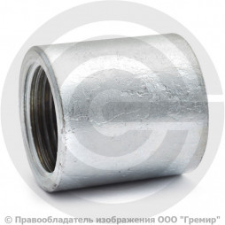 Муфта стальная оцинкованная Ду-65 (2 1/2")