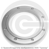 Фланец плоский нержавеющий 350-6-01-1-B-12х18н10т-IV ГОСТ 33259-2015