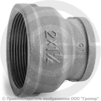 Муфта переходная чугунная ВР (ВН) Ду 50-32 (2"-1 1/4") Муфта переходная чугунная ВР (ВН) Ду 50-32 (2"-1 1/4")