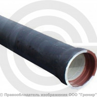 Труба Ду-250 чугун ВЧШГ Тайтон L=6м раструбная с ЦПП с наружным цинково-алюминиевым и лаковым покрытием Свободный Сокол