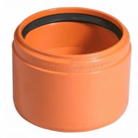 Переход НПВХ (ПВХ) коричневый Дн 315 б/нап на раструб керамической трубы Ostendorf KGUSM Переход НПВХ (ПВХ) коричневый Дн 315 б/нап на раструб керамической трубы Ostendorf KGUSM