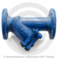 Фильтр магнитный сетчатый Y-образный чугунный фланцевый Ду-50 Ру-16 (Т<150°С) Мегастрой ФМФ Фильтр магнитный сетчатый Y-образный чугунный фланцевый Ду-50 Ру-16 (Т<150°С) Мегастрой ФМФ