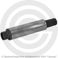 Компенсатор сильфонный осевой многослойный с кожухом из алюминия и внутренним экраном грувлок Ду-32 Ру-16 L=330мм патрубки сталь с фосфатным покр. DEK multilayer Hortum Компенсатор сильфонный осевой многослойный с кожухом из алюминия и внутренним экраном грувлок Ду-32 Ру-16 L=330мм патрубки сталь с фосфатным покр. DEK multilayer Hortum