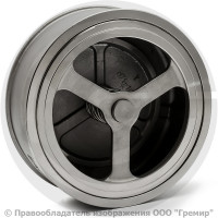 Клапан обратный осевой нержавеющий AISI 316 межфланцевый Ду-100 (4") Ру-40 (Т<250°С) NK-YC100/6 Клапан обратный осевой нержавеющий AISI 316 межфланцевый Ду-100 (4") Ру-40 (Т<250°С) NK-YC100/6