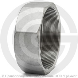 Заглушка нержавеющая AISI 304 6-ти гранная ВР (ВН) Ду-80 (3")