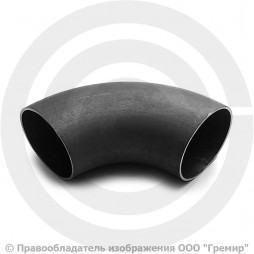 Отвод П90 108х4 (Ду-100) стальной (Ст.20) 90 градусов ГОСТ 17375