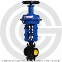 Клапан регулирующий чугунный фланцевый Ду-50 Ру-16 Kvs=63м3/ч 25ч38нж Клапан регулирующий чугунный фланцевый Ду-50 Ру-16 Kvs=63м3/ч 25ч38нж