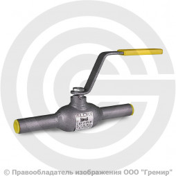 Кран стальной под приварку Ду-15 Ру-40 L=200мм полнопроходной LD КШ.Ц.П. 015.040.П/П