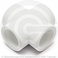 Крестовина PP-R белая Дн 25 Pro Aqua Крестовина PP-R белая Дн 25 Pro Aqua