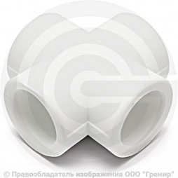Крестовина PP-R белая Дн 25 Pro Aqua