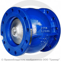 Клапан обратный осевой чугунный фланцевый Ду-200 Ру-16 (Т<80°С) диск чугун CA3241 Tecofi Клапан обратный осевой чугунный фланцевый Ду-200 Ру-16 (Т<80°С) диск чугун CA3241 Tecofi