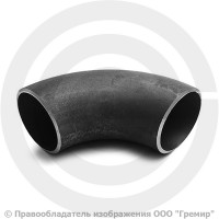 Отвод П90 108х6 (Ду-100) стальной (Ст.20) 90 градусов ГОСТ 17375 Отвод П90 108х6 (Ду-100) стальной (Ст.20) 90 градусов ГОСТ 17375