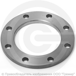 Фланец для ПЭ труб стальной Ду-150 Ру-16 прижимной расточенный (Dвн 178мм) под втулку Дн 160 SDR11