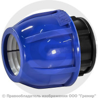 Заглушка ПЭ компрессионная Дн 20 Ру-16 RTP (РосТурПласт) Заглушка ПЭ компрессионная Дн 20 Ру-16 RTP (РосТурПласт)