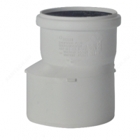 Переход PP-H эксцентрический бесшумный белый Дн 75-50 б/нап в/к Rehau Переход PP-H эксцентрический бесшумный белый Дн 75-50 б/нап в/к Rehau