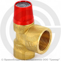 Клапан предохранительный пружинный латунный Ду 25-32 (G1"-G1 1/4") ВР (ВН) Рср=3бар (GТ<110°С) SVH30 Watts Клапан предохранительный пружинный латунный Ду 25-32 (G1"-G1 1/4") ВР (ВН) Рср=3бар (GТ<110°С) SVH30 Watts